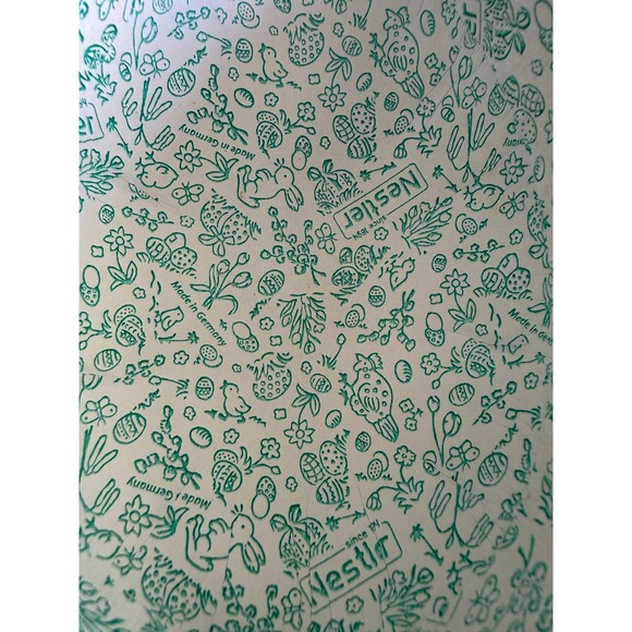 Vintage Nestler Germany Easter Egg – Rabbit on Ladder Scene Paper Mache - Picture 7 of 14